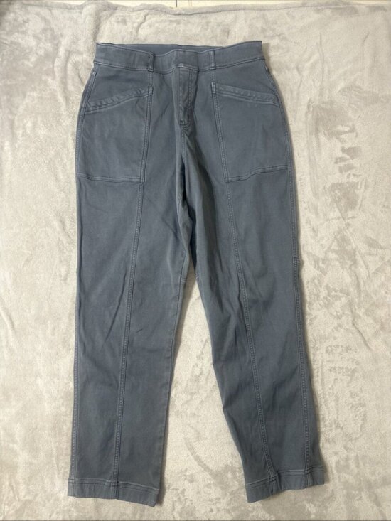 Spanx Pants - SPANX Pants XL Stretch Twill Straight Leg Blue